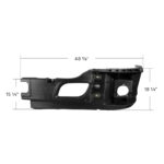 Bumper Reinforcement With Fog Light Holes For 2013-2021 Kenworth T680-Driver - Image 6