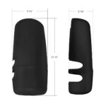 Matte Black Mirror Cover For 2013-2025 Kenworth T680-Driver - Image 5