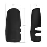Matte Black Mirror Cover For 2013-2025 Kenworth T680-Passenger - Image 5