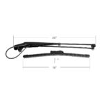 Wiper Arm Assembly With Wiper Blade For 2007-2020 Kenworth W900-Driver - Image 10