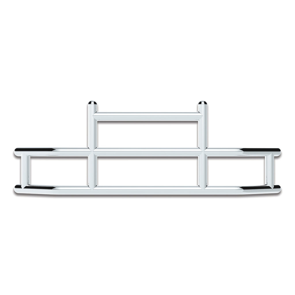 HighwayShield I20-304 Stainless Steel Grille Guard & Bracket Kit 2013-2021 Kenworth T680 80066