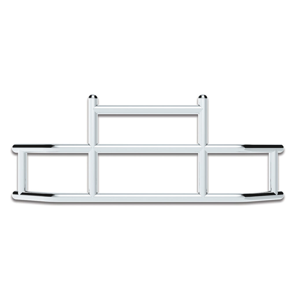 HighwayShield I20 R-304 Stainless Steel Grille Guard & Bracket Kit 2013-2021 Kenworth T680 80075