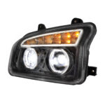 Blackout 11 LED Headlight For 2015-2024 Kenworth T880-Driver - Image 3