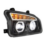 Blackout 11 LED Headlight For 2015-2024 Kenworth T880-Passenger - Image 3
