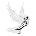 Flying Goddess WindRider Wing Series Hood Ornament | 6 Wing Colors | Universal Flat Mount - Image 2
