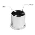 Chrome Steering Wheel Hub For 2007+ Freightliners - Image 4