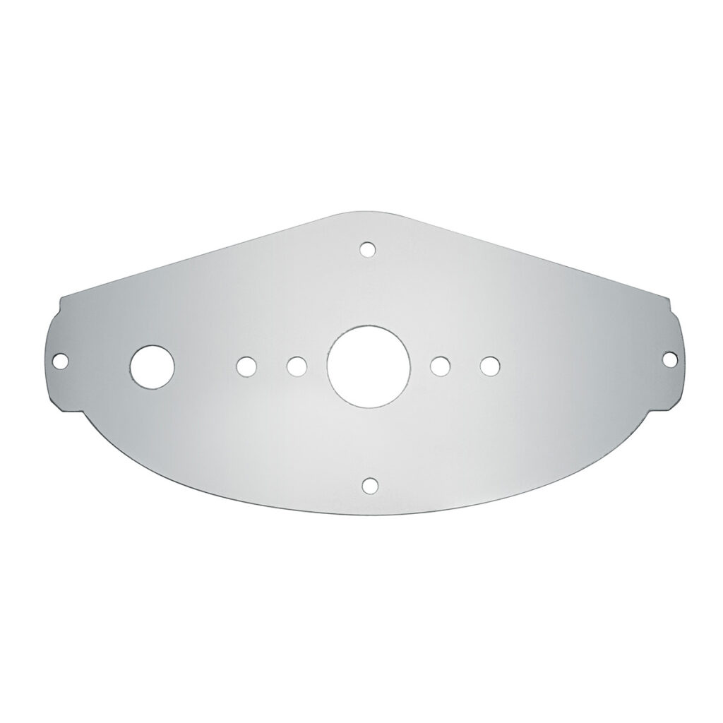 304 Stainless Steel Above Door Dome Light Plate For 2008-2017 Freightliner Cascadia 34272