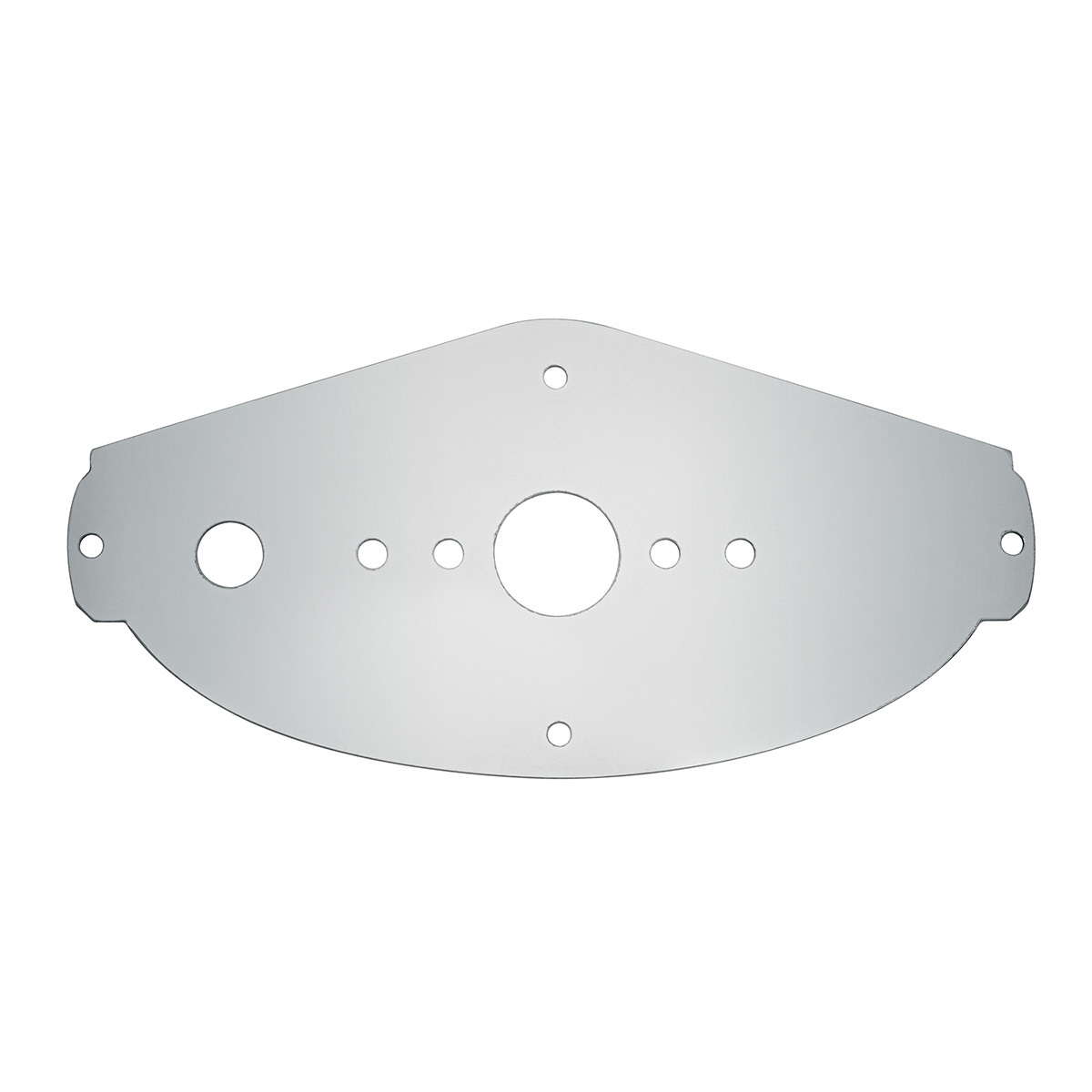 304 Stainless Steel Above Door Dome Light Plate For 2008-2017 Freightliner Cascadia 34272