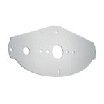 304 Stainless Steel Above Door Dome Light Plate For 2008-2017 Freightliner Cascadia - Image 2