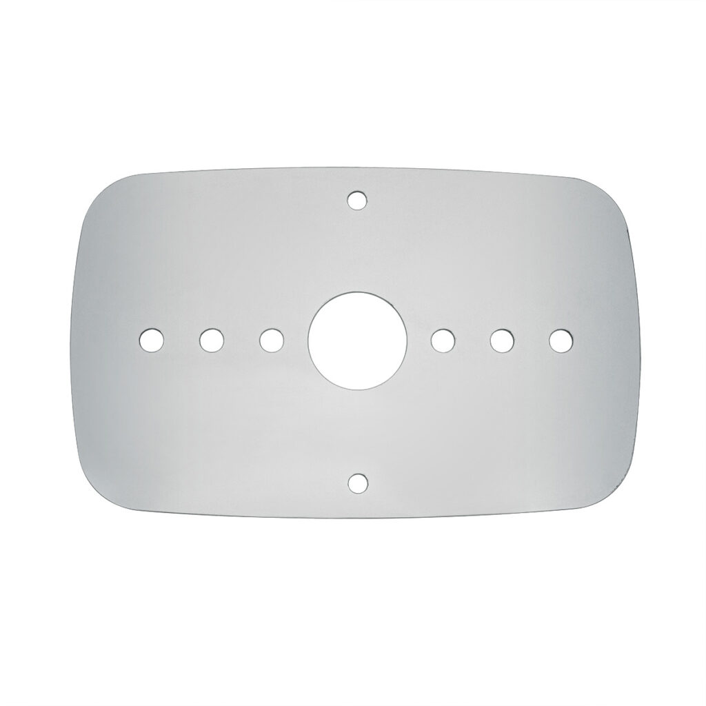 304 Stainless Steel Turn Signal Light Plate For 2008-2017 Freightliner Cascadia 34273