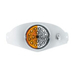304 SS Above Door Dome Light Kit W/ 17 LED Double Fury Watermelon For 2008-2017 FL Cascadia-Amber & White LED - Image 5