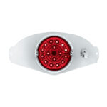304 SS Above Door Dome Light Kit W/ 17 LED Double Fury Watermelon For 2008-2017 FL Cascadia-Red & Blue LED - Image 6