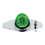304 SS Above Door Dome Light Kit W/ 17 LED Double Fury Watermelon For 2008-2017 FL Cascadia-Red & Green LED - Image 3