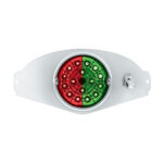 304 SS Above Door Dome Light Kit W/ 17 LED Double Fury Watermelon For 2008-2017 FL Cascadia-Red & Green LED - Image 5