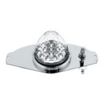 304 SS Above Door Dome Light Kit W/ 17 LED Double Fury Watermelon For 2008-2017 FL Cascadia-Red & White LED - Image 3