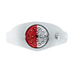 304 SS Above Door Dome Light Kit W/ 17 LED Double Fury Watermelon For 2008-2017 FL Cascadia-Red & White LED - Image 5