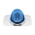 304 SS Turn Signal Light Kit W/ 17 LED Double Fury Watermelon For 2008-2017 FL Cascadia-Amber & Blue LED - Image 3