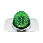 304 SS Turn Signal Light Kit W/ 17 LED Double Fury Watermelon For 2008-2017 FL Cascadia-Amber & Green LED - Image 3