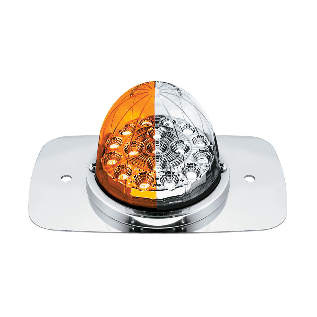 304 SS Turn Signal Light Kit W/ 17 LED Double Fury Watermelon For 2008-2017 FL Cascadia-Amber & White LED 35377