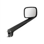 Chrome Hood Mirror Assembly W/ Sequential LED Lights For 2018-2025 Freightliner Cascadia - Passenger/Heated - Image 4