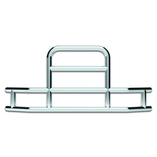 HighwayShield I85-304 Stainless Steel Grille Guard & Bracket Kit For 2008-2017 Freightliner Cascadia 80047