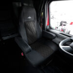 Riggear Napa Faux Leather Seat Cover Set For 2008-2025 Freightliner Cascadia-Black - Image 7