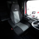 Riggear Napa Faux Leather Seat Cover Set For 2008-2025 Freightliner Cascadia-Gray - Image 7