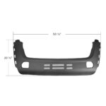 Center Bumper For 2018-2025 International LT - Image 6