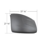 Bumper Cover With Aero Holes For 2018-2025 International LT-Passenger - Image 5