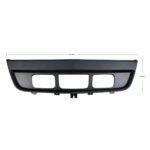 Bumper Trim With Fog Light Holes For 2018-2025 International LT-Black - Image 6