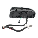 High Power LED Blackout Headlight With 8 LED Turn & 4 LED Position Light For 2008-2024 Peterbilt 389-Passenger - Image 5