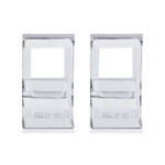 Chrome Plastic Rocker Switch Cover For 2022-2025 Peterbilt 579 (Pair) - Image 4