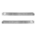 Wood Armrest With SS Window Sill Mounting Plate For 2003-2005 Peterbilt - Image 5