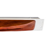 Wood Armrest With SS Window Sill Mounting Plate For 2003-2005 Peterbilt - Image 7