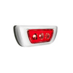 3 LED Double Fury Cab Light For 2013-2021 Kenworth T680 & 2012-2021 Peterbilt 579-Amber & Red LED - Image 6