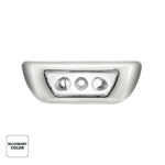 3 LED Double Fury Cab Light For 2013-2021 Kenworth T680 & 2012-2021 Peterbilt 579-Amber & White LED - Image 3