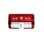 9 LED Interior Door Light With American Flag Courtesy Projector Light For 2006+ Kenworth & Peterbilt Trucks - Image 2