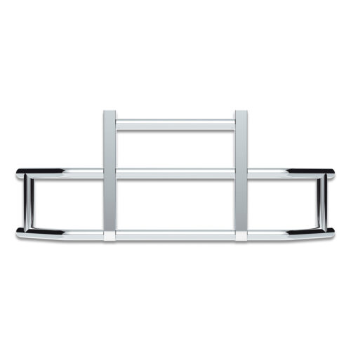 HighwayShield I25 R-304 Stainless Steel Grille Guard & Bracket Kit For 2022-2025 Peterbilt 579 & Kenworth T680 80046