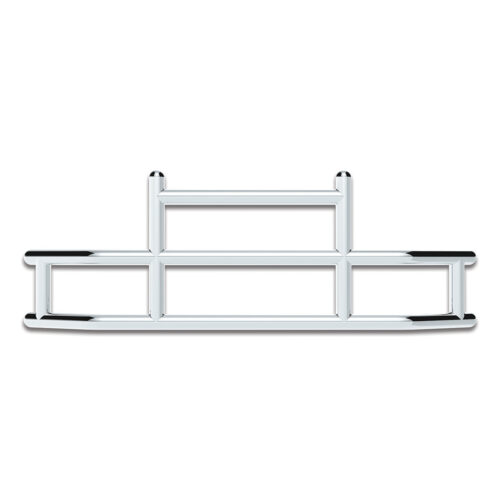 HighwayShield I20-304 Stainless Steel Grille Guard & Bracket Kit For 2022-2025 Peterbilt 579 & Kenworth T680 80073