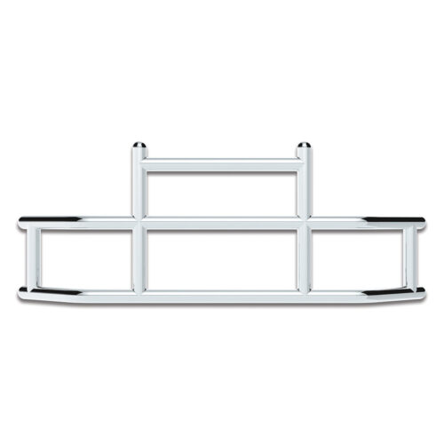HighwayShield I20 R-304 Stainless Steel Grille Guard & Bracket Kit For 2012-2021 Peterbilt 579 80076