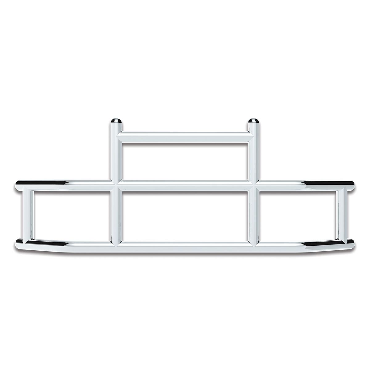 HighwayShield I20 R-304 Stainless Steel Grille Guard & Bracket Kit For 2022-2025 Peterbilt 579 & Kenworth T680 80082