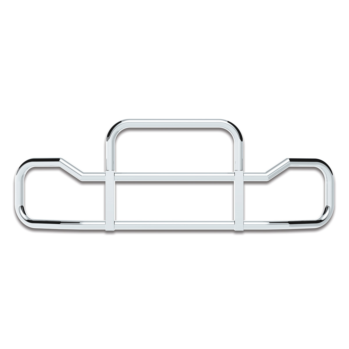 HighwayShield I40-304 Stainless Steel Grille Guard & Bracket Kit For 2022-2025 Peterbilt 579 & Kenworth T680 80100