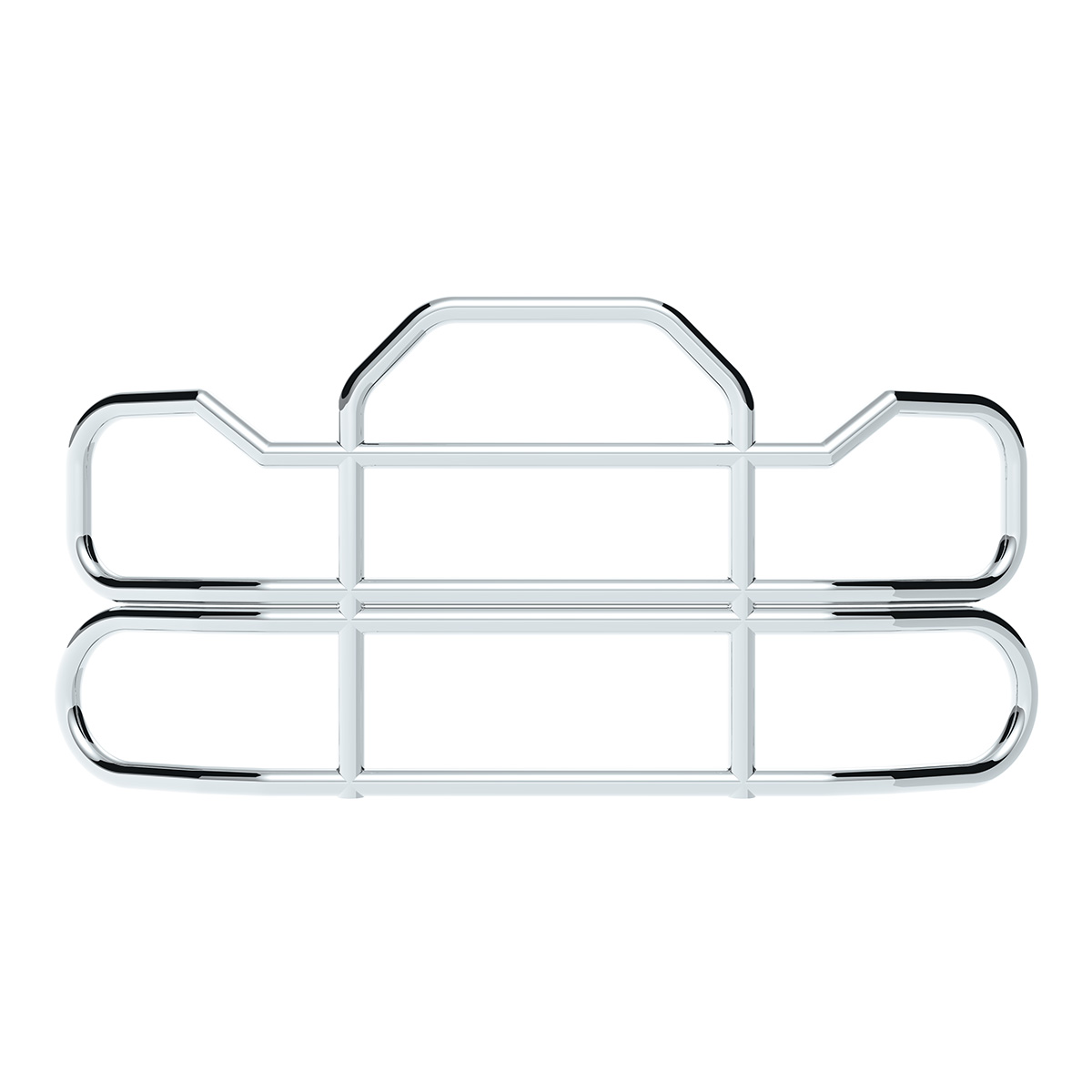 HighwayShield I95-304 Stainless Steel Grille Guard & Bracket Kit For 2022-2025 Peterbilt 579 & Kenworth T680 80109