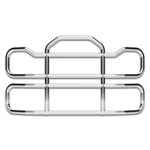 HighwayShield I95 R-304 Stainless Steel Grille Guard & Bracket Kit For 2022-2025 Peterbilt 579 & Kenworth T680 80118
