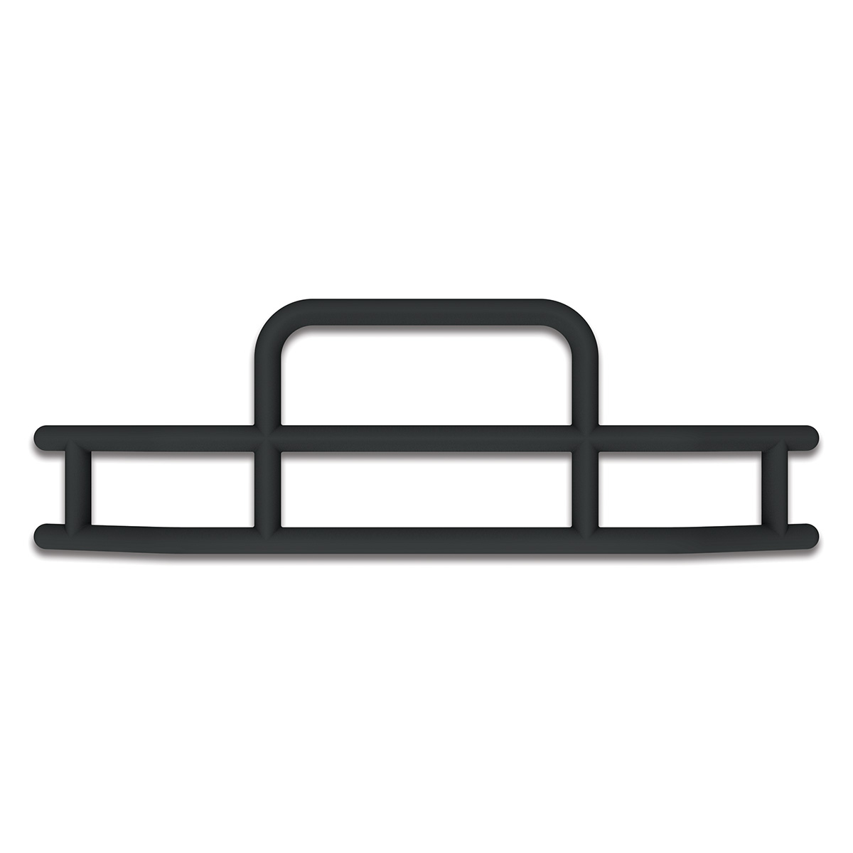 HighwayShield I15-Matte Black Grille Guard & Bracket Kit For 2012-2021 Peterbilt 579 80121