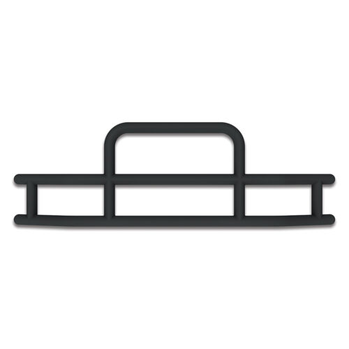 HighwayShield I15-Matte Black Grille Guard & Bracket Kit For 2022-2025 Peterbilt 579 & Kenworth T680 80127
