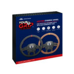 18" YourGrip GT PRO Leather Steering Wheel For 2012-2021 Peterbilt 579 & 2013-2021 Kenworth T680-Brown - Image 9