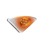 Double Fury 4 LED Fender Signal Light For 2008-2017 Kenworth T660-Amber & White LED, Driver - Image 6