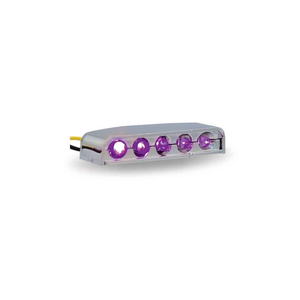 Purple LED Auxiliary Light - 5 Diodes-TB-C5P