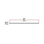 16' Clear White Flexible LED Roll - 18 Diodes Per Foot - Image 2